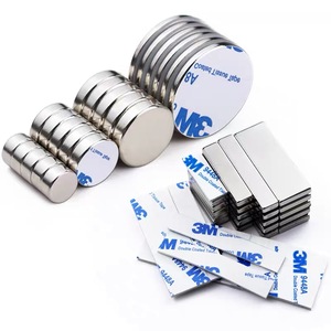Mua Chất Lượng Cao Vòng Đĩa Hình Chữ Nhật Khối Thanh Hình Dạng Nam Châm Neodymium Với 3M Tự Dính Sticker Từ Nhà Máy - Product Image 1