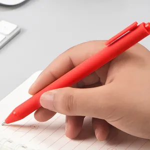 Ucuz basit kalem promosyon hediye tükenmez kalem özel yazdırılabilir Logo baskılı plastik tükenmez kalem