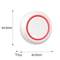 Botón Bluetooth con Etiqueta Beacon BLE5.0 de Fácil Presión para Emergencias SOS en Hospitales, con SDK Gratuito del Fabricante