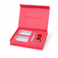 Boîte cadeau en papier rigide de haute qualité, design personnalisé, fermeture magnétique, boîte pour lentilles de contact