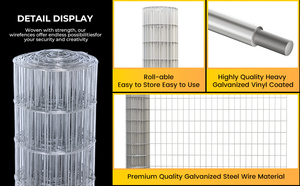 2*4inch5 ft hàn dây hàng rào cuộn dài 50ft có sẵn trong Độ dày dây khác nhau - Product Image 6