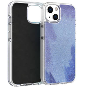 Soonleader clair paillettes souple TPU housse de protection pare-chocs pour <span class=keywords><strong>iPhone</strong></span> <span class=keywords><strong>14</strong></span> brillant mignon plaine antichoc étincelle Bling <span class=keywords><strong>coque</strong></span> de téléphone - Product Image 2