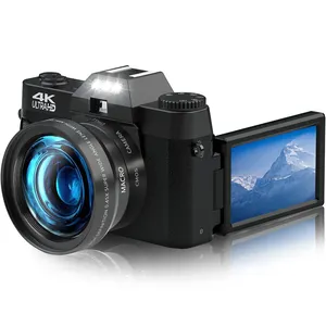 Cámara digital 4K 30FPS Grabación de video Youtube Cámara de video profesional de la mejor calidad para transmisión