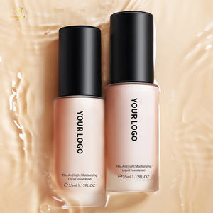 Faça Seu Próprio Logotipo Alta Qualidade Fundação Líquido Cobertura Completa Longa Duração Private Label Matte À Prova D' Água Maquiagem Fundação OEM - Product Image 3