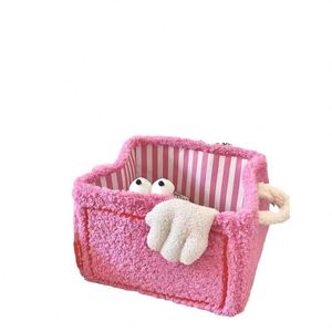 Cute Niche High-looking Little Monster Toy Snacks Organizer <b>Folding</b> <b>Storage</b> <b>Box</b> Household Large-capacity <b>Storage</b> <b>Box</b> - Product Image 1