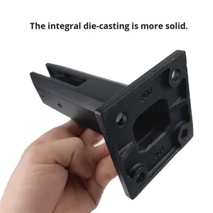 Offre Spéciale universel 304 en acier inoxydable colonne d'escalier main courante pour piscine fenêtre verre Base pour Villa salle de bain Construction en métal - Product Image 2