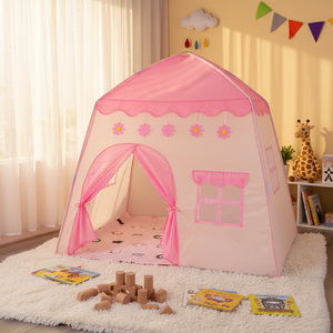 Tente de jeu pop-up haut de gamme pour enfants, <span class=keywords><strong>tipi</strong></span> en tissu de bonne qualité pour la cour, idéale pour le divertissement des enfants - Product Image 3