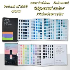 USA Geborsteld oppervlak <span class=keywords><strong>Pantone</strong></span> <span class=keywords><strong>TCX</strong></span> FHIC200 Katoen Paspoort 2310/2625/2800 Soorten Mode Woninginrichting Kleurenboek Gids - Product Image 4