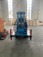 FineDrill 100m 150m 200m chenille Diesel hydraulique Portable puits d'eau plate-forme de forage Machine de forage Mine plates-formes de forage