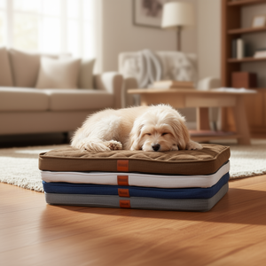 Alfombra de Esponja Cristalina Súper Suave de 5 cm para Mascotas, 65*95*5 cm, Marrón Oscuro, Alfombra y Colchoneta para Mascotas de Primera Calidad - Product Image 3