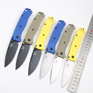 Cuchillo Plegable 535 Bugout con Hoja Serrada de Acero S30V y Mango de Nailon, para Uso Industrial, Ligero, para Campismo y Actividades al Aire Libre - Product Image 4