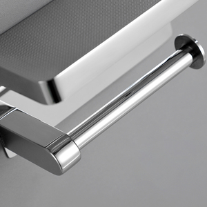 Support mural moderne en acier inoxydable SUS304 pour rouleau de <span class=keywords><strong>papier</strong></span> hygiénique de salle de bain avec étagère pour téléphone portable pour hôtels - Product Image 6
