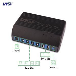 بطارية 18650 عالية الطاقة مع مخارج متعددة USB 5V وDC <span class=keywords><strong>12V</strong></span>، باور بانك صغير لشرائط الإضاءة LED والألعاب وأنظمة تخزين الطاقة الشمسية - Product Image 3