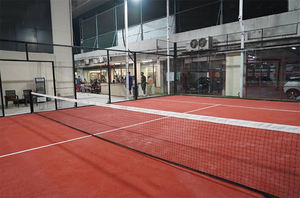 Крытый/Открытый корт для падел-тенниса, панорамное спортивное поле, полный комплект, оцинкованная сталь, закаленное стекло, искусственный газон, с возможностью индивидуальной настройки - Product Image 2