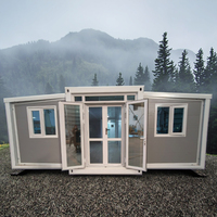 Maison conteneur extensible ZhongHao neuve de haute qualité pour usage hôtelier, en acier durable, garantie 2 ans, livraison rapide