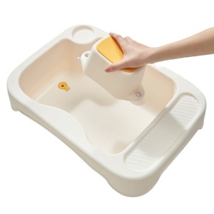 Bassin de lavage rectangulaire portable en PP pour femmes enceintes, soins post-partum, personnes âgées et patients alités - Product Image 3