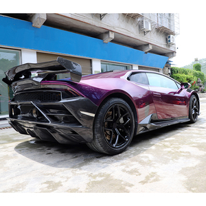 Nuevo Kit de Carrocería EVO RWO de Fibra de Carbono para Huracán 2014-2023, Modificación y Mejora de Automóviles, Parachoques Delantero/Trasero, Alerón Trasero - Product Image 6