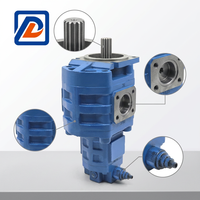 Wettbewerbsfähiger Preis Hydraulische Zahnradpumpe Verdrängung JGM737 Radlader-Arbeitspumpe 2030500490 CBGJ3125 1016 XFL