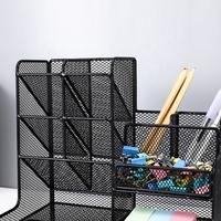 Organisateur de bureau en métal à 5 niveaux avec porte-fichiers A4 et tiroir plateau d'organisation de livre de lettres fournitures de bureau plateau à documents
