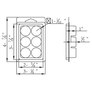 Vỉ Hộp Xà Phòng Sinh Thái Thân Thiện Rõ Ràng Gói Sáp Tan Chảy Vỏ Sò Bao Bì Hộp Nhựa Trái Tim Vuông Tròn Khuôn Giáng Sinh Bán Buôn - Product Image 6