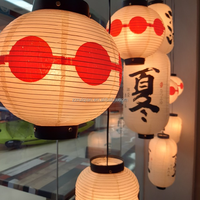 Lanterne japonaise en nylon faite à la main avec logo personnalisé et design unique Lanternes cylindriques pliantes