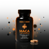 Capsules de Maca Noire à Marque Blanche Personnalisées pour la Santé Reproductive des Hommes Adultes – Soutien Personnalisé