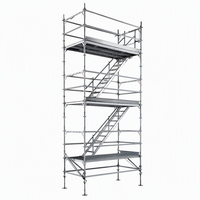 Plateformes d'échafaudage en acier galvanisé Q235 et aluminium Ringlock pour la construction de stades et de grands projets publics