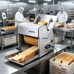 Rebanadora Eléctrica Comercial <span class=keywords><strong>de</strong></span> Pan Tostado, 31 Rebanadas por Vez, Equipo <span class=keywords><strong>de</strong></span> Panadería <span class=keywords><strong>de</strong></span> Acero Inoxidable, 220V - Product Image 6