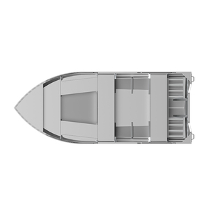 Nhà Máy bán hàng nóng hàn nhôm thuyền với gấp thuyền chèo thuyền tính di động cho nước ngọt Cuộc Phiêu Lưu câu cá - Product Image 2