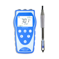 NADE SX811-MT -2.00 à 19,99 pH pH-mètre portable de laboratoire avec sonde de pH LabSen 763 de qualité alimentaire pour viandes fraîches ou congelées