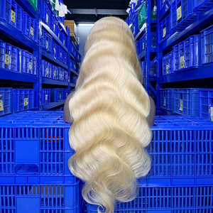 Rubio 613 pelucas delanteras de encaje cuerpo onda encaje frente pelucas de cabello humano brasileño 13x4 pelucas frontales de encaje completo para la venta - Product Image 3