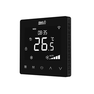 Thermostat programmable FCU 4 tuyaux HL2136-TL0-DF - Climatisation Écran tactile LCD Ventilateur 0-10V HL2136-TL0-DF Programmable FCU Th - Product Image 5