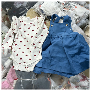 Lots en gros de vêtements pour bébés filles de différentes marques en liquidation – Vêtements pour enfants à bas prix, emballages mixtes - Product Image 1