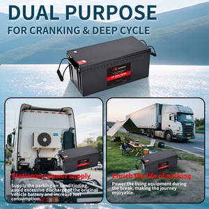 Baterai Truk Termurah 24V 200Ah 300Ah Baterai Starter Truk AC Parkir Baterai Otomatis Paket Baterai Lithium Iron Phosphate - Product Image 4