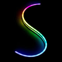 5v couleur de Rêve carte mère A-RGB 3Pin PC Ordinateur Cas 400mm x 2 néon a mené la bande