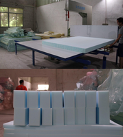 Découpeuse verticale de haute qualité de mousse d'éponge pour la coupe en caoutchouc de polyéthylène EVA de XPE CR EPDM dans l'industrie de mousse