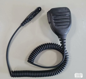 Tweeweg Radio Handsfree <span class=keywords><strong>Ptt</strong></span> Bedrade Communicatie Handheld Metalen Luidspreker Microfoon Compatibel Voor Zte Caltta Ph690 Ph600 Dh410 - Product Image 2