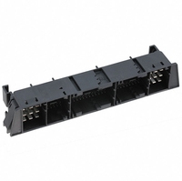 Connettore ad angolo retto Jeking 7-967288-1 a 134 posizioni con contatti dorati per applicazioni automobilistiche, guida e blocco per schede