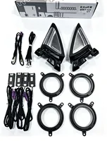 Cache-haut-parleur lumineux pour BMW Série 4 G22 G23 G26 – Kit de mise à niveau de garniture lumineuse pour haut-parleur de montant A – Accessoires automobiles