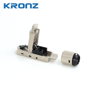 Conector de Terminación de Campo RJ45 Sin Herramientas KRONZ, Totalmente Blindado para Cat.6/6A/7 (23-24 AWG), Conector Ethernet de 100W