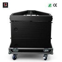 Système de sonorisation actif double 10 pouces 1600W avec DSP FIR intégré de fabrication allemande pour événements en direct et concerts en extérieur
