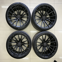 Jantes forgées concaves profondes style CF-4 de 19, 20, 21, 22 pouces, 5x112, 5x114.3, 5x130, couleur bronze, pour Mercedes AMG GT C190 GTS GTC GTR