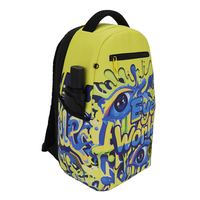 Sac à dos unisexe en PVC à bas prix, fabrication directe d'usine et OEM/ODM, avec lettrage sur les côtés, imperméable, grande capacité pour le streetwear
