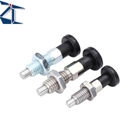 ZPMXA Axe de blocage à filetage grossier en acier SUM22L, chromate trivalent de précision, pour indexage, autres fixations et quincaillerie