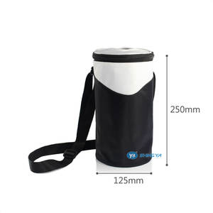 Werbe isolierte 420D PVC Gel Weinflasche Eis kühler Tasche Einzel flasche 420D Gel Kühltasche - Product Image 5