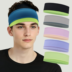 Banda para el Cabello Deportiva, Absorbente de Sudor, para Ciclismo, Yoga, Elástica, con Logotipo, para <span class=keywords><strong>Voleibol</strong></span>, para Mujer, para Gimnasio - Product Image 1