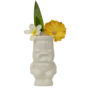 Tasse Tiki effrontée en céramique cool Tasse à cocktail Tiki en forme de petit gars effrontée <span class=keywords><strong>Les</strong></span> verres Tikis pour cocktail gardent votre cocktail au frais - Product Image 4