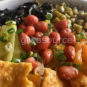 Auténtica Sopa Luosifen de Fideos de Arroz con Caracoles, Picante y Aromática, con Brotes de Bambú en Conserva y Hierbas Frescas, Modelo de Comida para Exhibición en Tiendas - Product Image 3