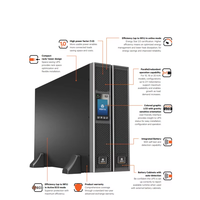 Nuevo UPS Vertiv GXT5 de 1KVA 3KVA 230V, Onda Sinusoidal Pura, Batería de Litio, Montaje en Rack/Torre, UPS Online de Respaldo para Computadora