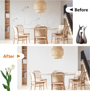 ORON DECO Adesivi Murali <span class=keywords><strong>3D</strong></span> in PVC Goffrato Effetto Seta, Impermeabili, Design d'Interni, Carta da Parati Autoadesiva in Rotoli per Decorazione Casa - Product Image 3